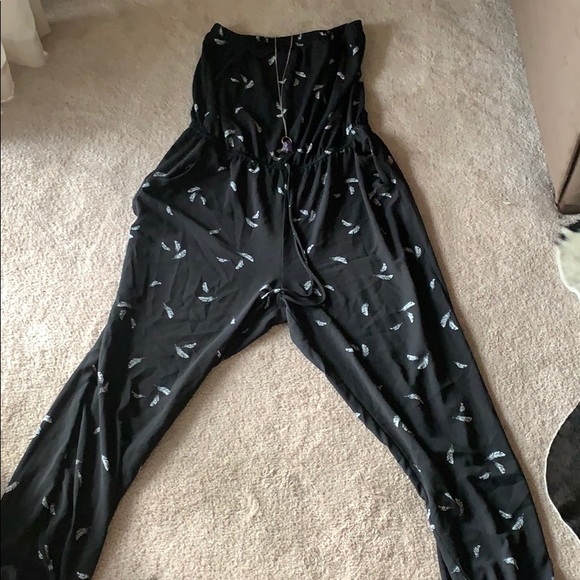 Strapless romper - Picture 2 of 4